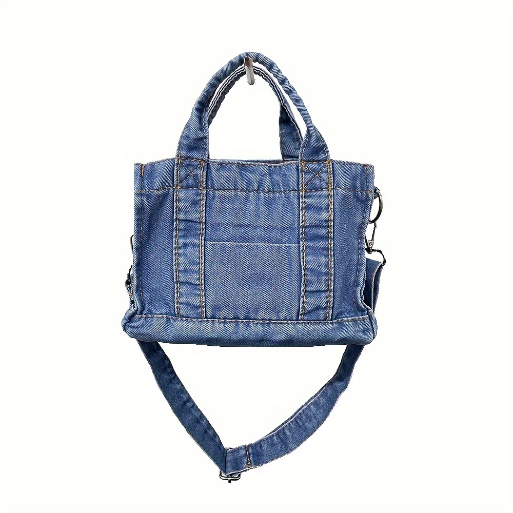 Denim satchel 2024 bag