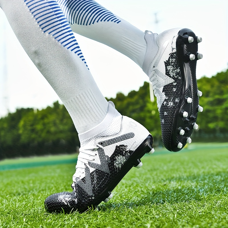 Chaussures de Football confortables pour hommes, crampons de