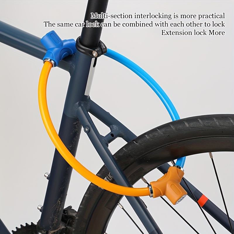 Steel Cable Ring Lock for Mountain Bike Anti-theft