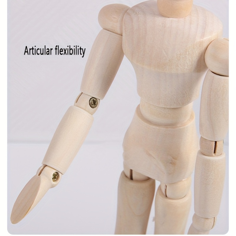 Flexible Moveable Wooden Manikin Perfect For Sketching - Temu Australia