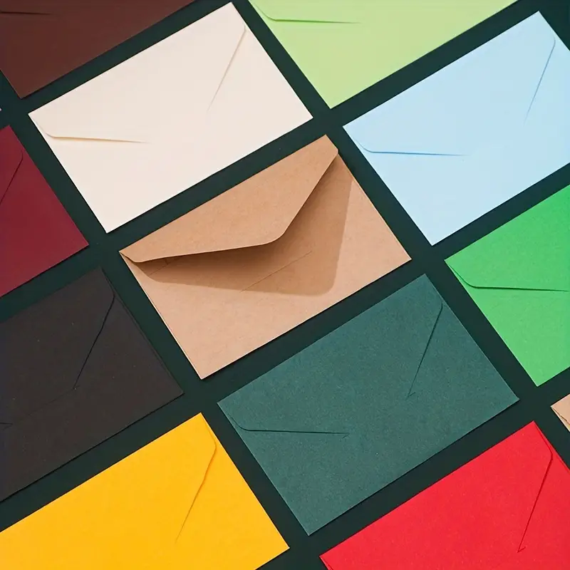 12 Colori In Pacco Buste Quadrate Mini Ogni Colore Piccola - Temu  Switzerland