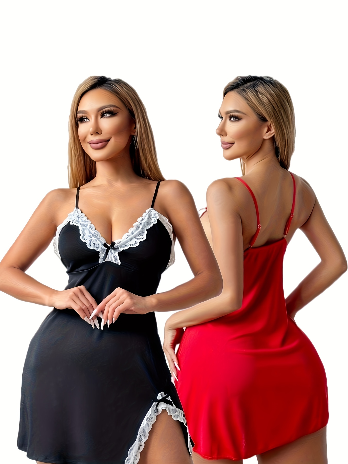 Sexy Nightgowns For Women - Temu