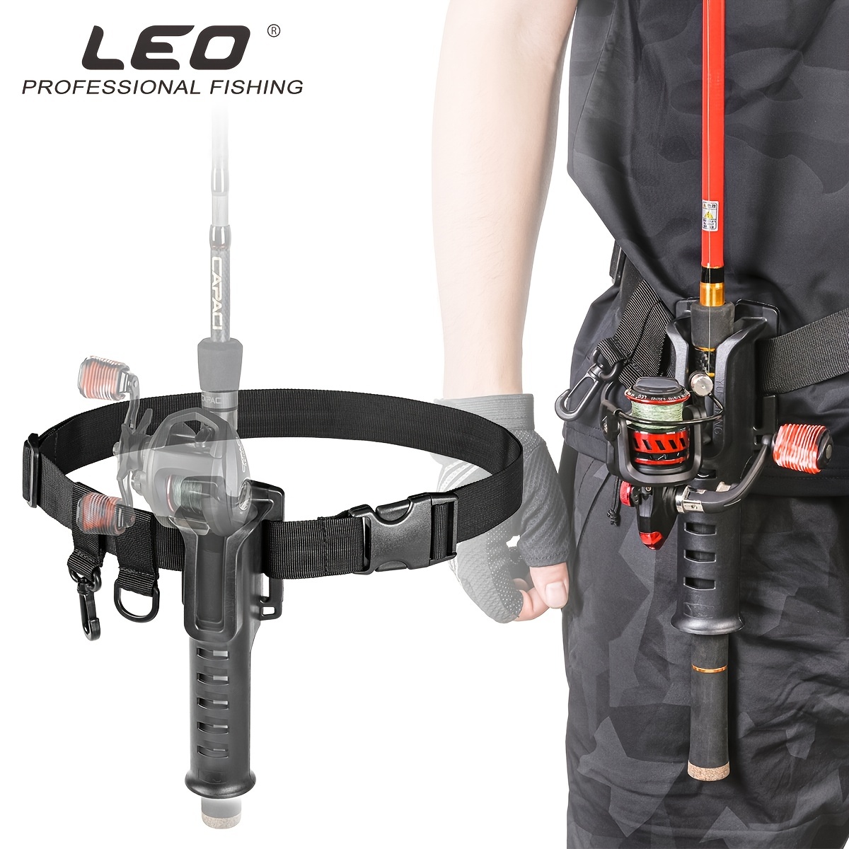 Comfortable Deep Sea Fishing Waist Support With Iron Rod Holder And Tackle  Belt, High-quality & Affordable