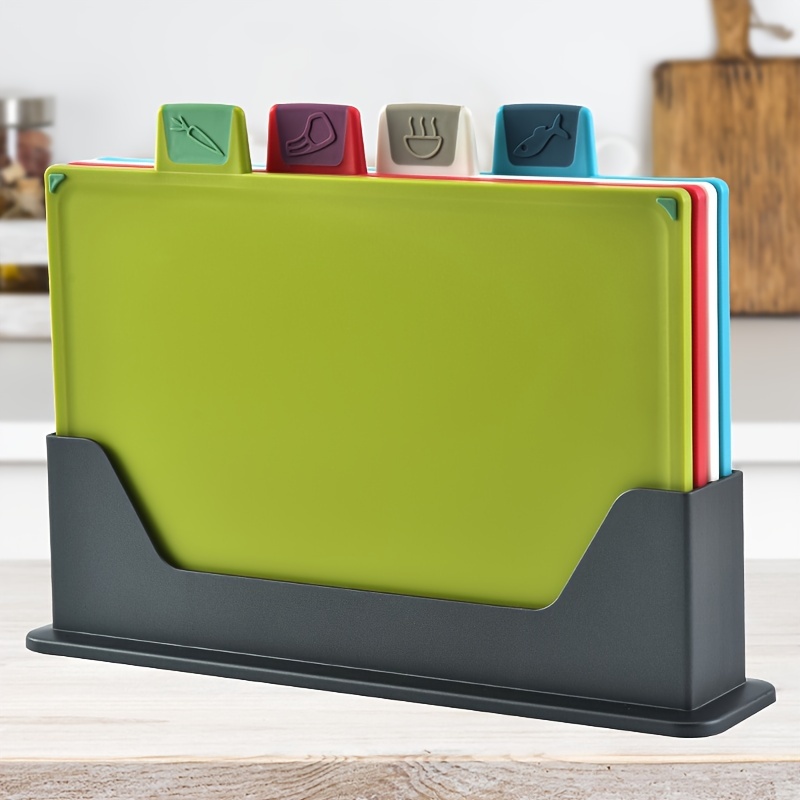 Dishwasher Safe Kitchen Cutting Board Set - Professional Multi-color Chopping  Boards For Fruit, Meat, And More - Green - Temu