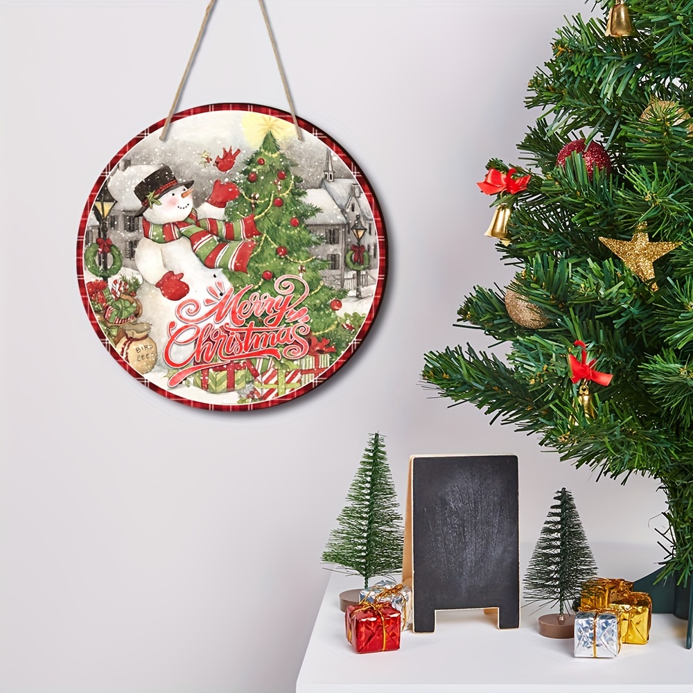 Cintre En Bois Pour Arbre De Noël, 1 Pièce, Décoration De Maison De  Vacances, Nœud De Camion, Cintre En Bois - Temu France