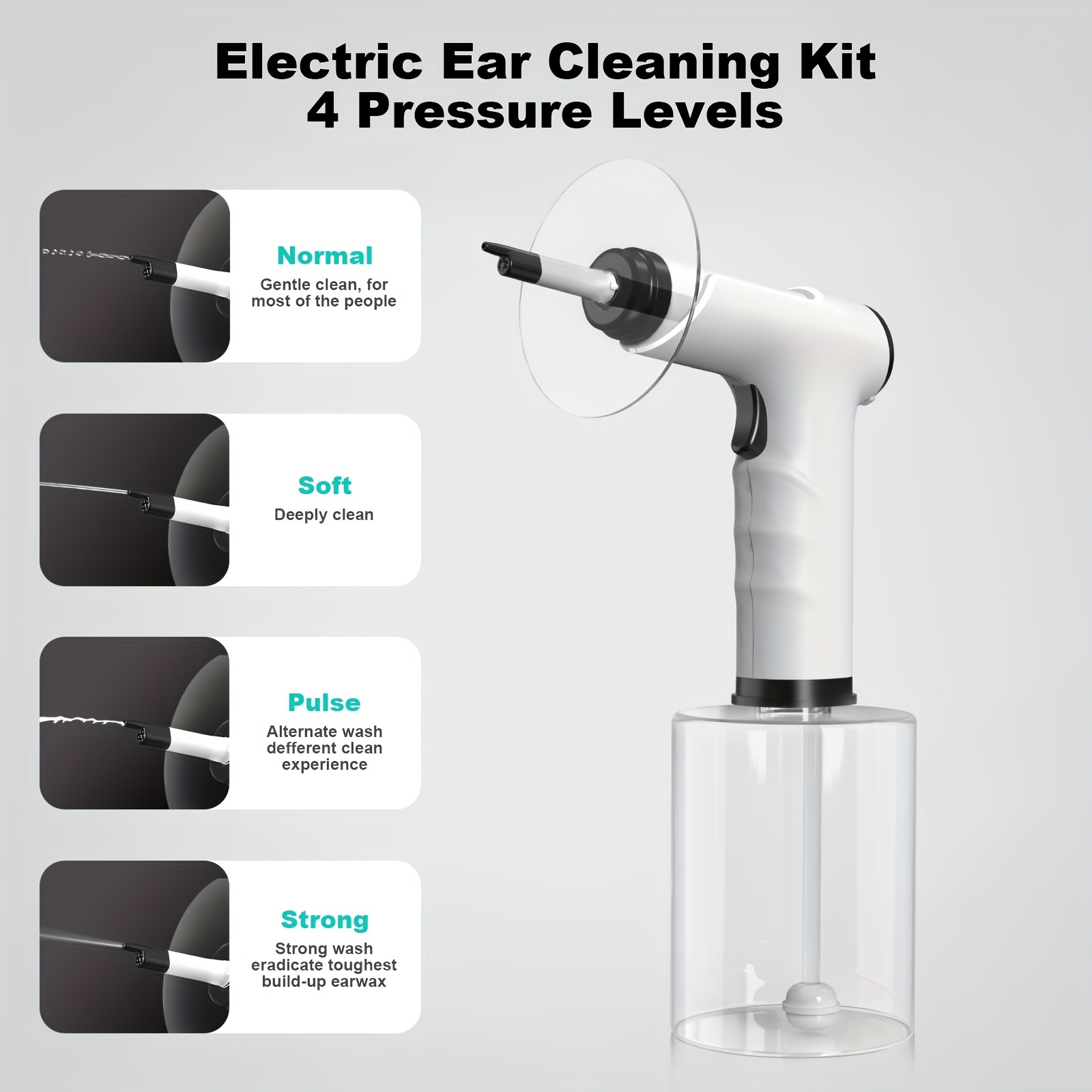 Ear Irrigation Cleaning Kit Ear Wax Removal Set with Washing