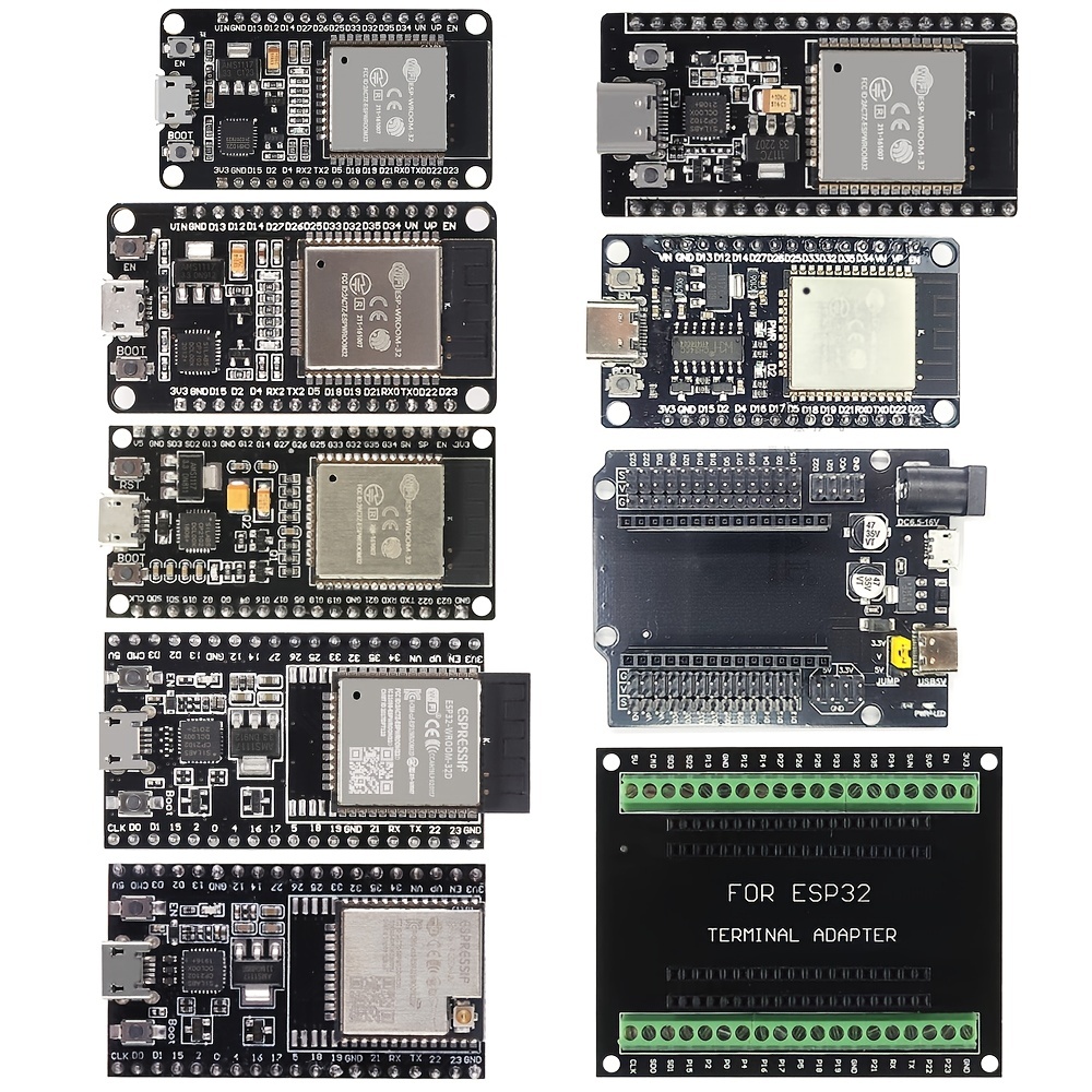 Carte de développement WiFi Bluetooth , ESP32-WROOM-32D