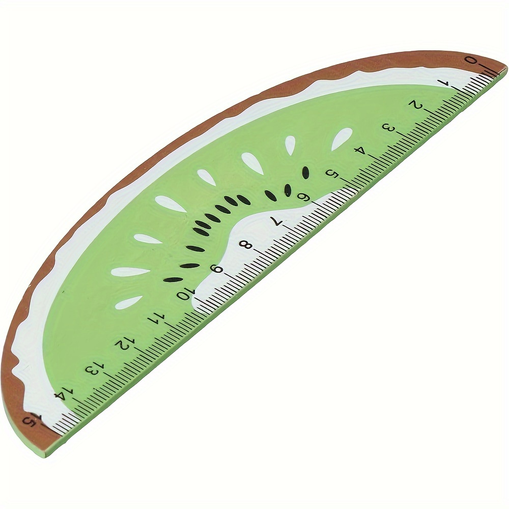 Wooden Rulers Wood Measuring Ruler Creative Fruit Modeling - Temu