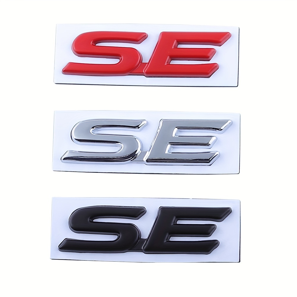 Kaufe 1 Paar Auto Metall Abzeichen Emblem 3D HYBRID Kofferraum Auto Logo  selbstklebender Aufkleber Aufkleber