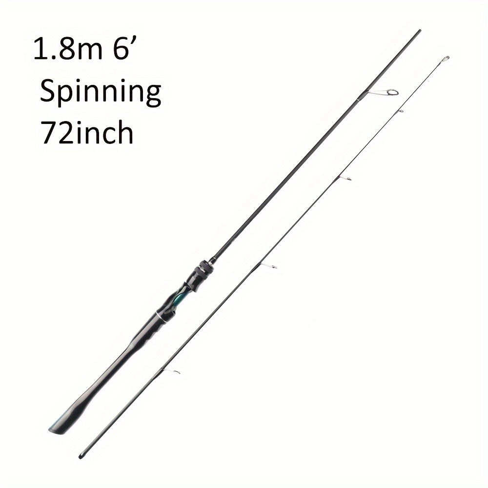  Portable Fishing Rods 1.65m 1.8m M Power Spinning