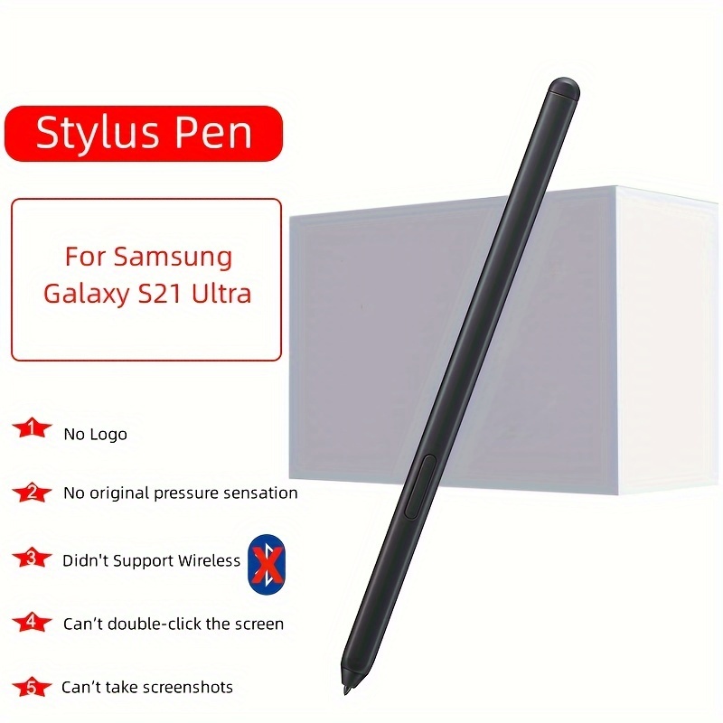 S Pen - Stylet Tablette pour Écran Tactile, Stylet pour Samsung Galaxy Tab  S6 Lite, Livré avec 2 Embouts de Remplacement, Noir (sans Bluetooth) :  : Fournitures de bureau