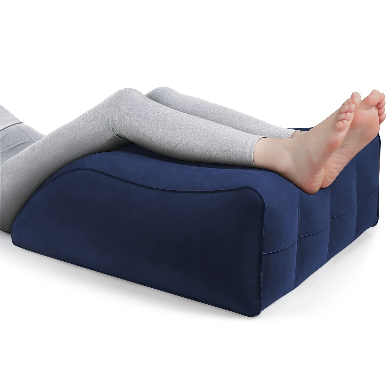 Inflatable Leg Rest Pillow, Portable Sleeping Inflatable Pillow