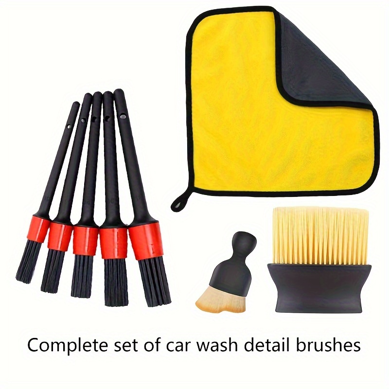 Bendable Car Wash Brush, Engine And Wheel Brush, Car Internal Cleaning  Multi-purpose, Auto Detailing