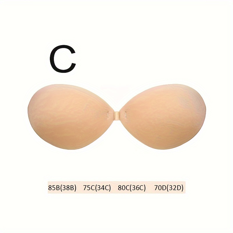 Invisible Stick Lift Bras Strapless Front Buckle Push Bra - Temu