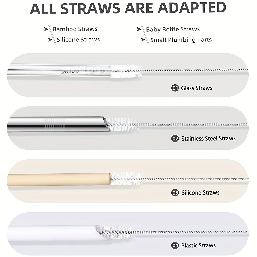 268-Stainless Steel Straw Set