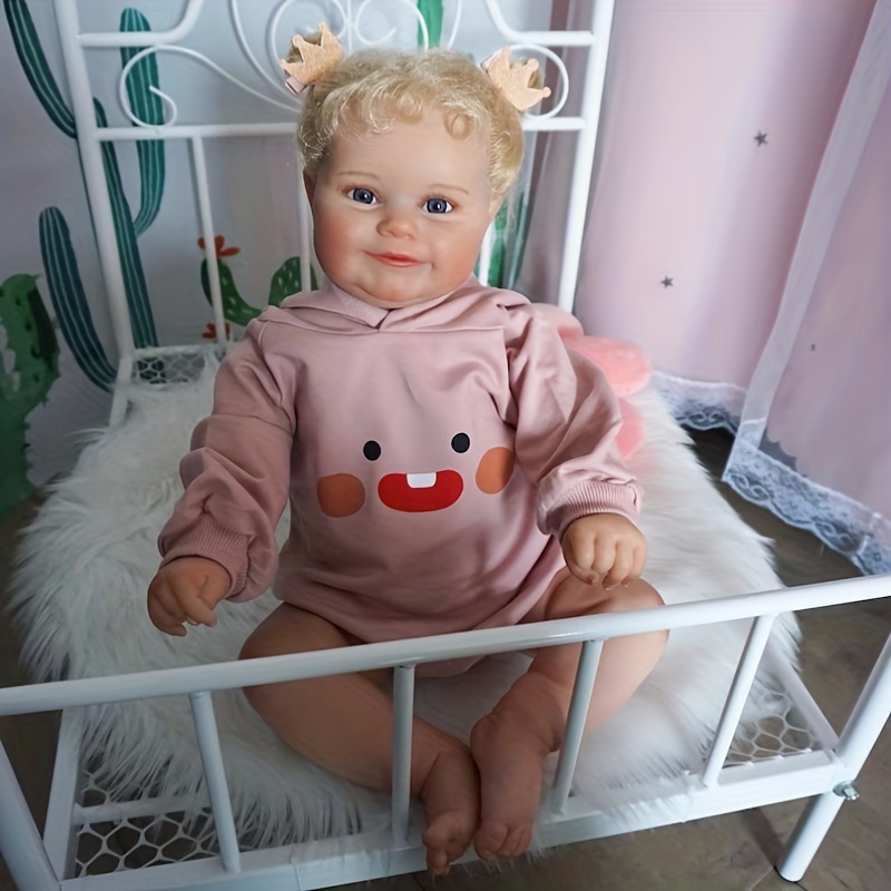 50/60CM Two Options Reborn Baby Doll Toddler Real Soft Touch Maddie – Kids  Toys