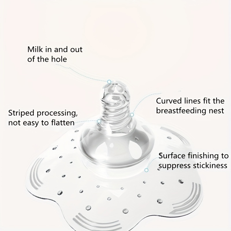 Silicone Nipple Shield Round Nipple Protector Nursing Breast - Temu
