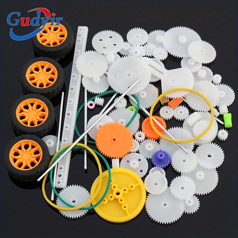 Kit di Ingranaggi in plastica da 12 Pezzi Set di Ingranaggi in plastica  Durevole di Alta qualità per Robot per Automobili : : Giochi e  giocattoli