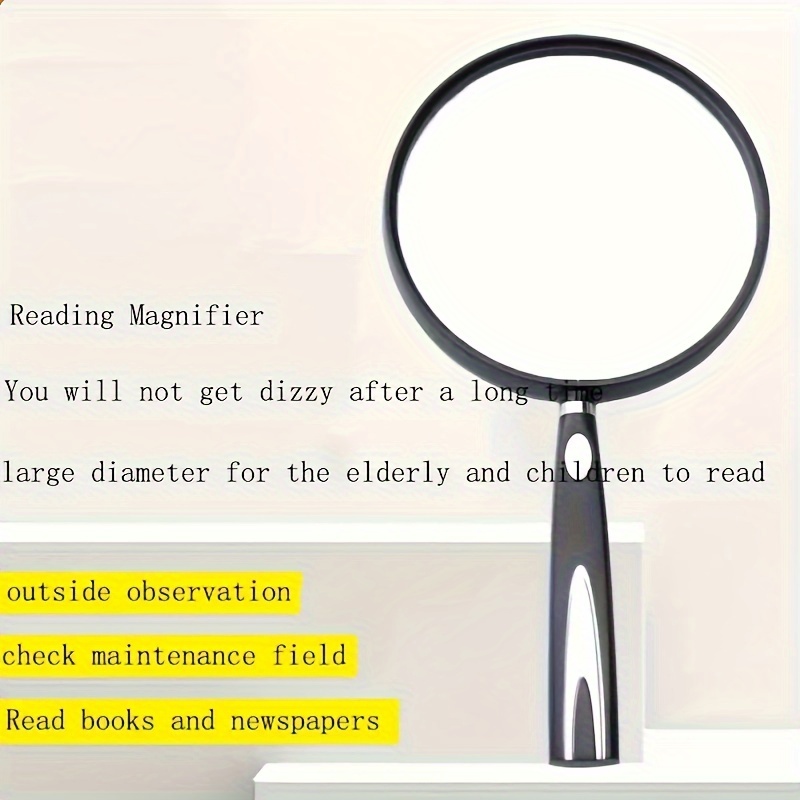 Full page 5x Magnifying Glass For Reading Large Folding - Temu