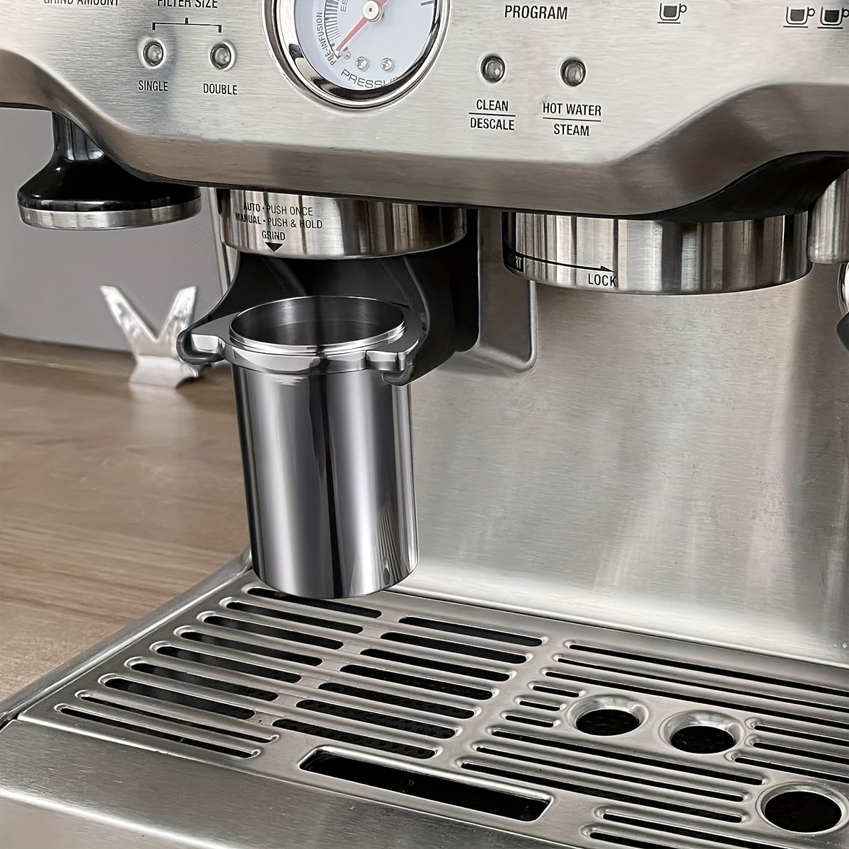 Breville Barista Express Stainless Steel Espresso Machine with
