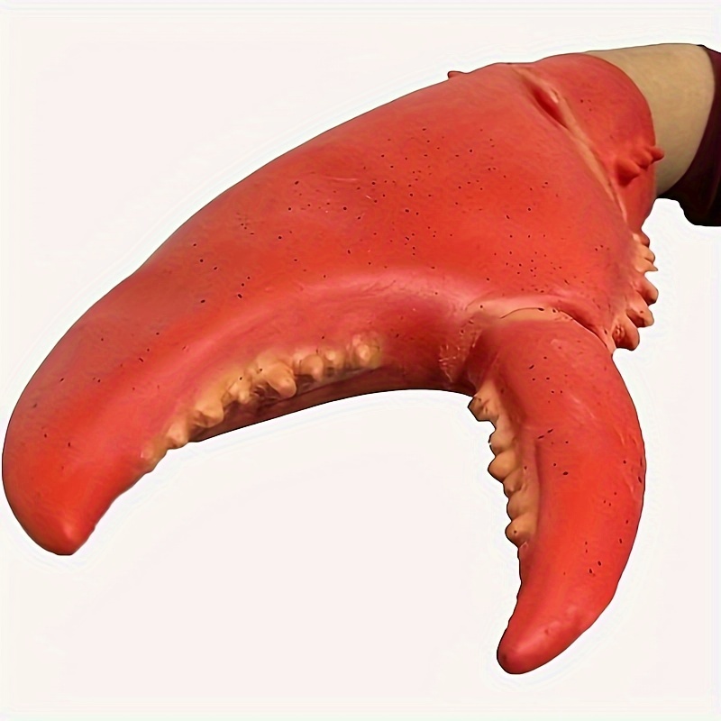 Creative Adorable Funny Crab Claw Latex Gloves Halloween - Temu