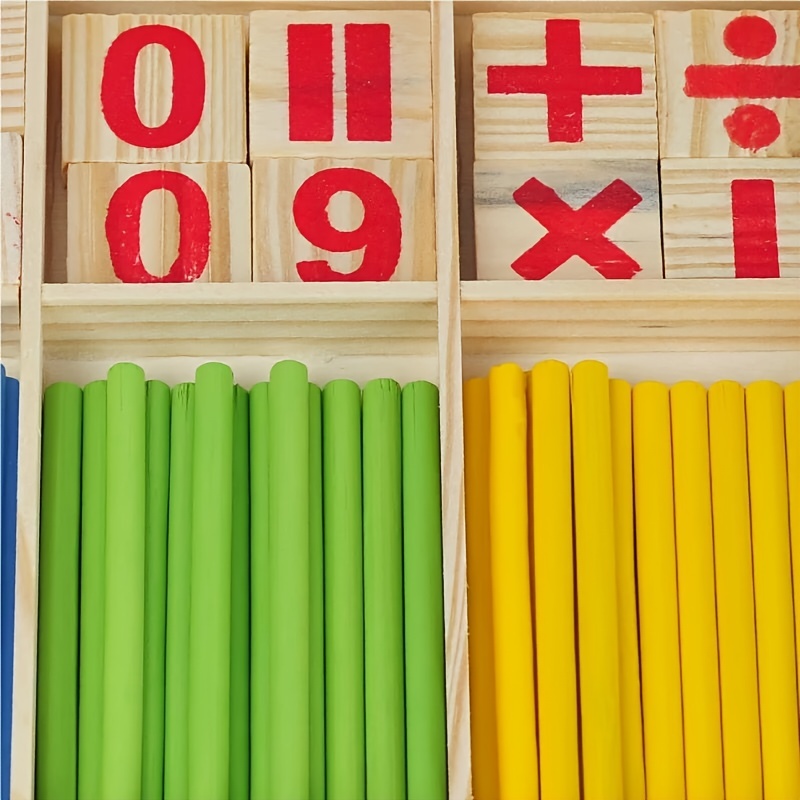 Montessori Kids Arithmetic Toys Number - Temu