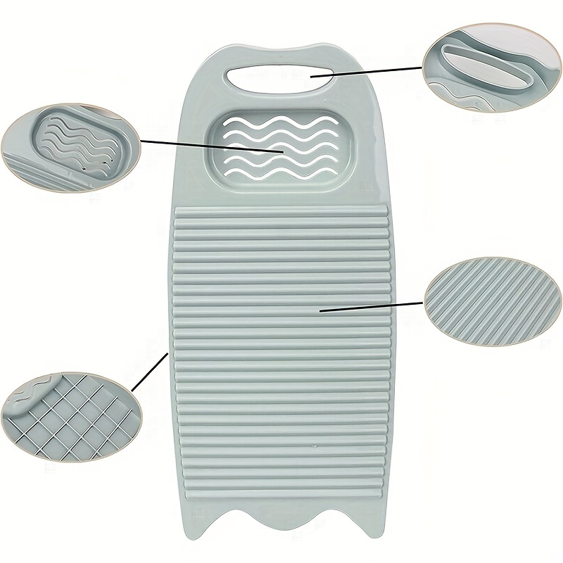 Portable Laundry Washboard Non Slip Washboard Plastic Hand - Temu Canada