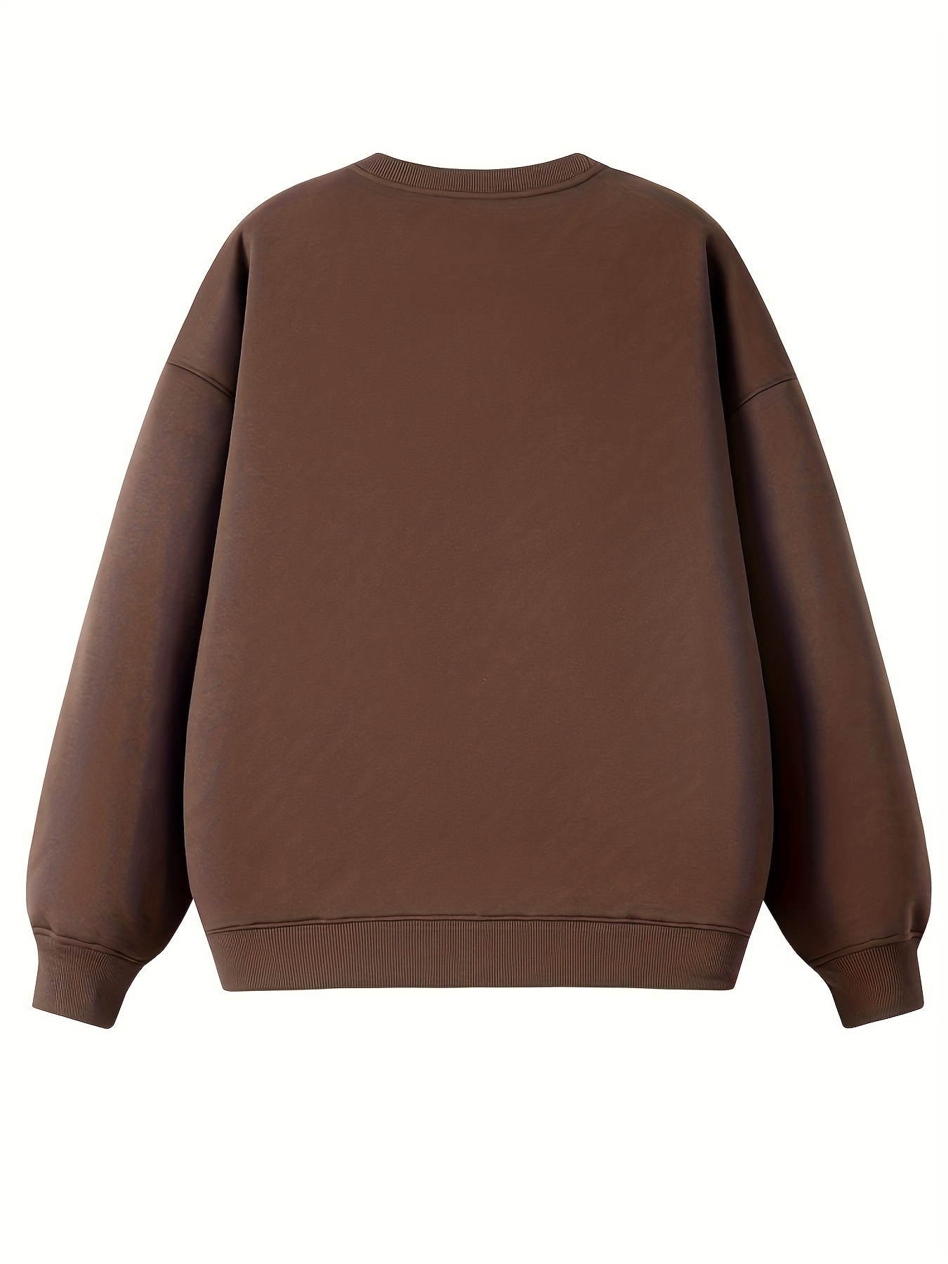 Brown Crewneck Sweatshirts for Men