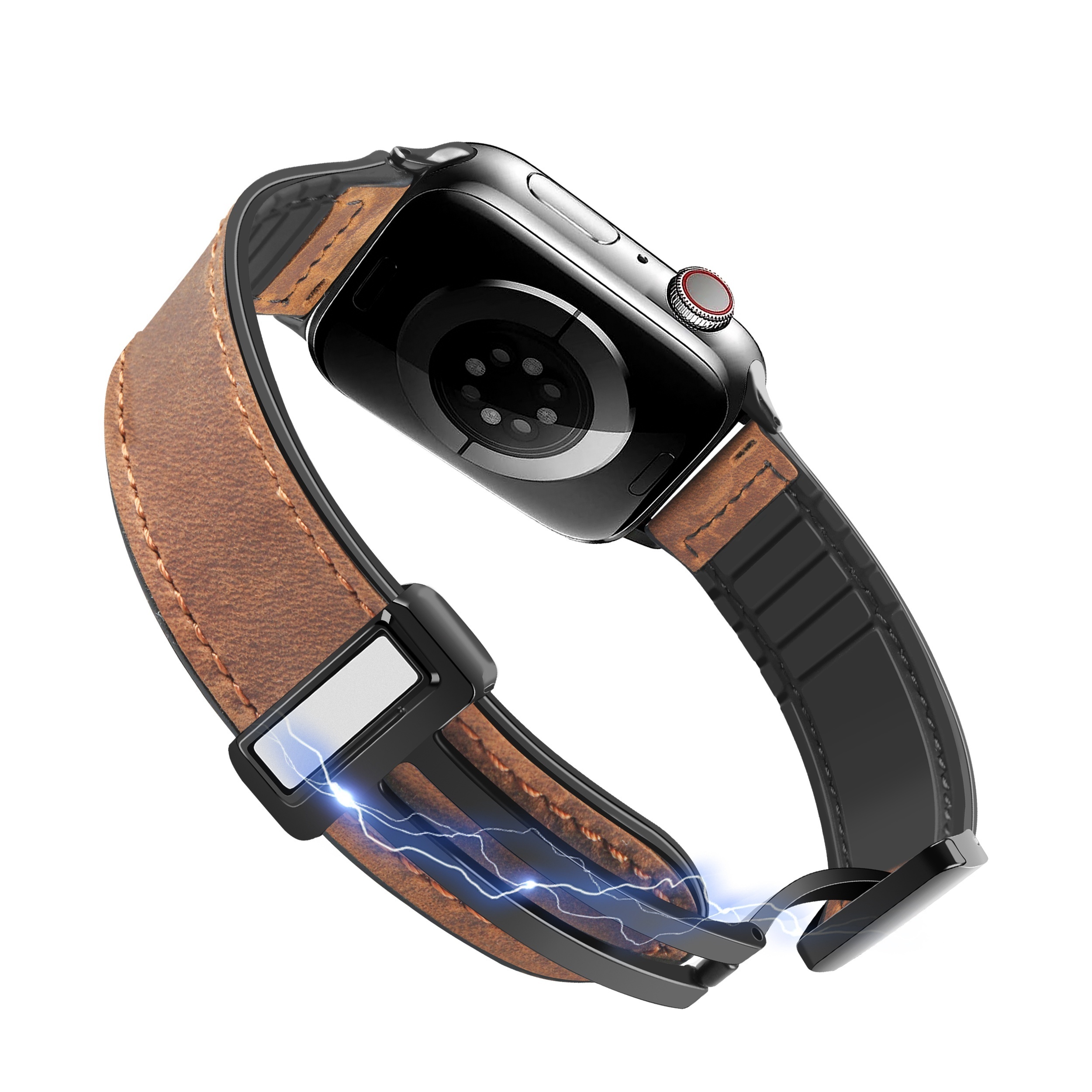 Woolen Felt Leather For iwatch Series 8 7 6 SE 5 4 3 2 Strap For Apple Watch  41MM 49 45mm 38mm 40mm 42mm 44mm Winter Warm Band
