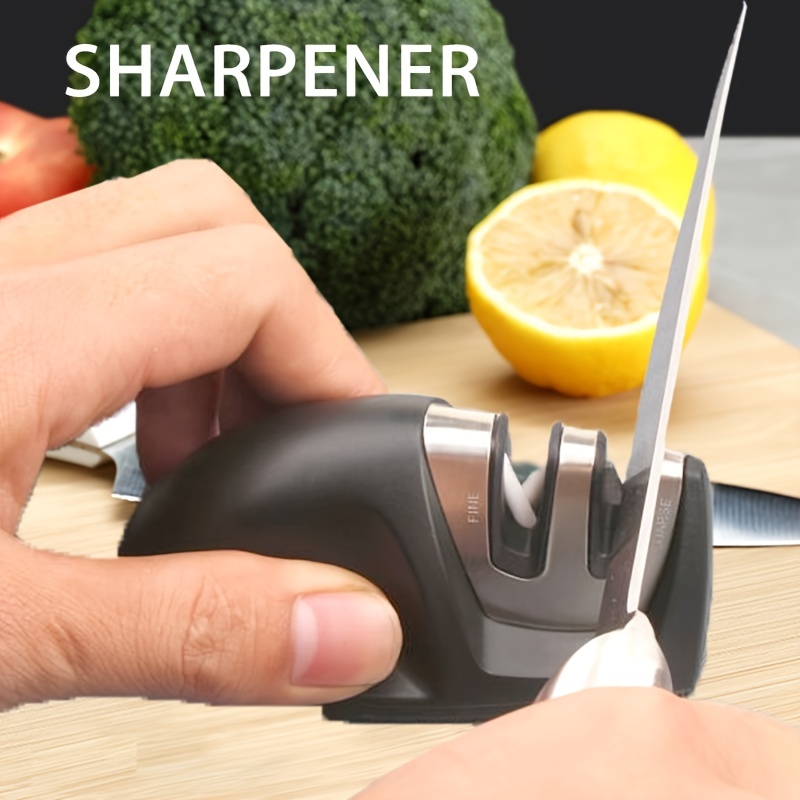 Kitchen Household Mini Knife Sharpener 2 stage Quick Knife - Temu