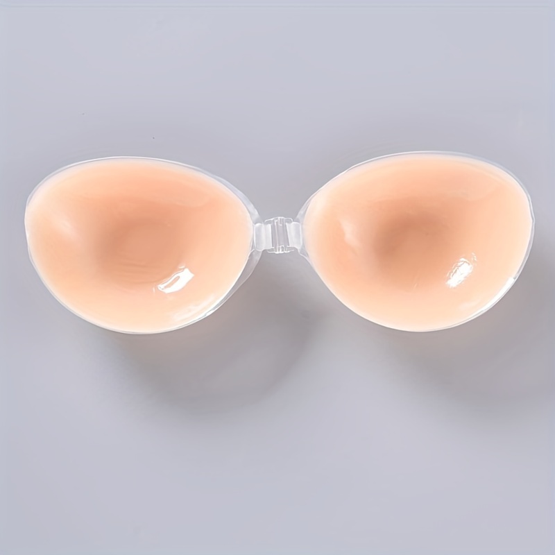 Silicone Invisible Strapless Bra Self adhesive Backless Push - Temu