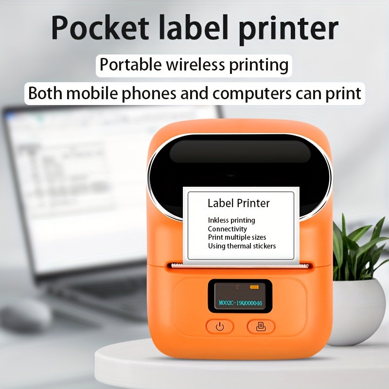 Imprimante d'étiquettes - Imprimante de codes-barres thermique - Imprimante  d'étiquettes de reçus - Code à barres - Machine d'autocollants de code QR