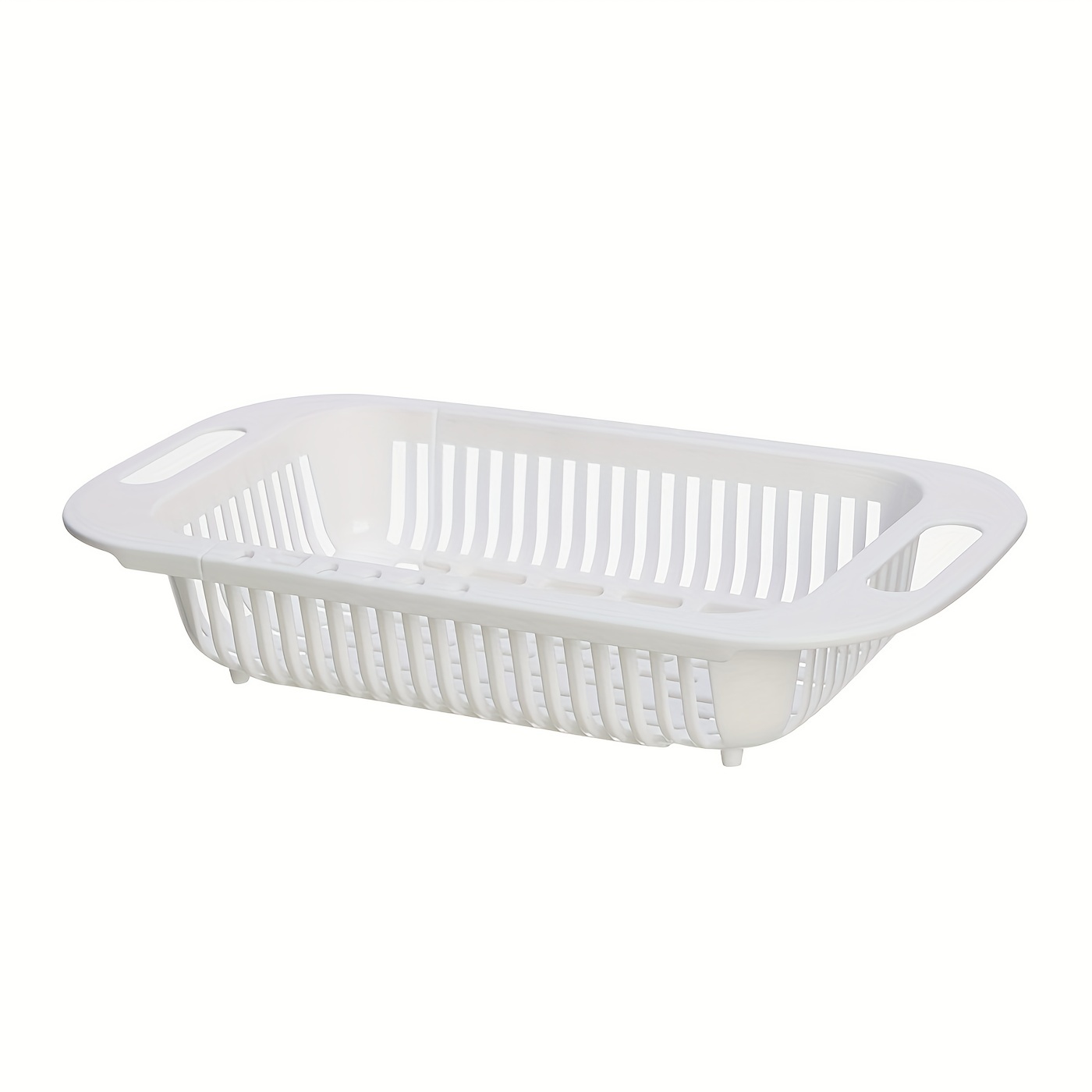 Plastic white dish dryer. Accessories for the kitchen, washing