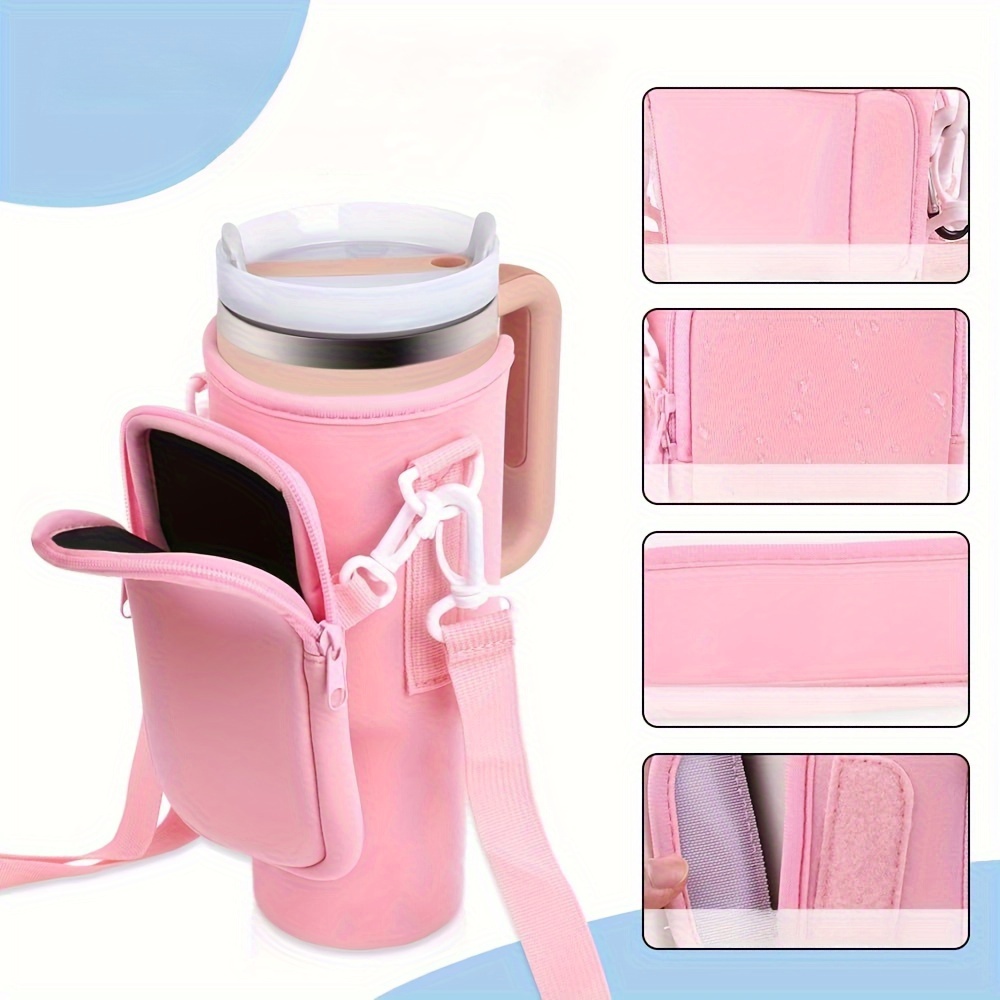 Water Bottle Carrier Bag For Water Tumbler With Handle - Temu