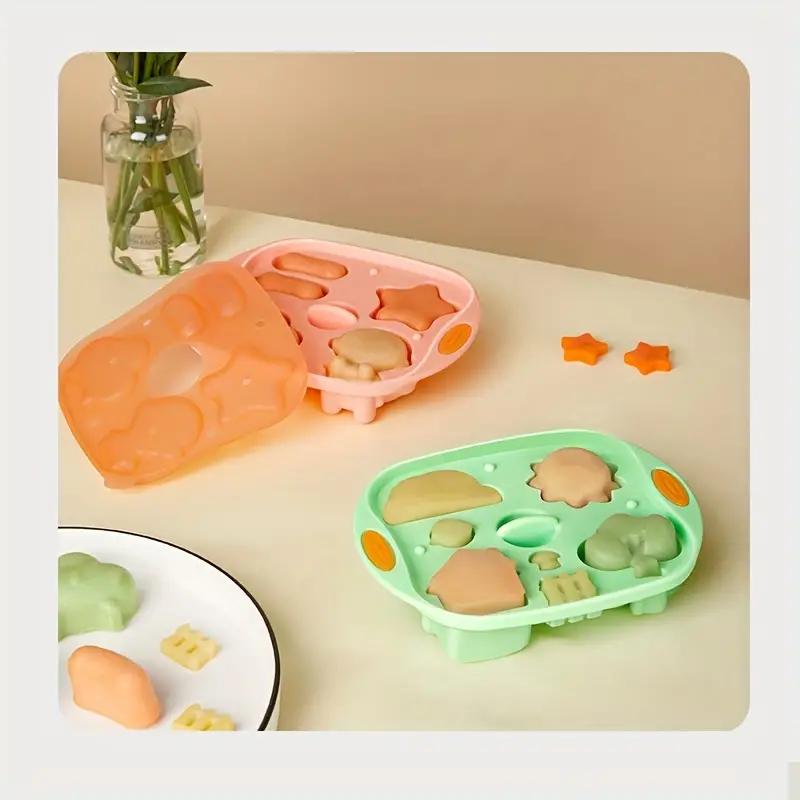 Silicone Baby Food Storage Containers Food Grade Silicone - Temu