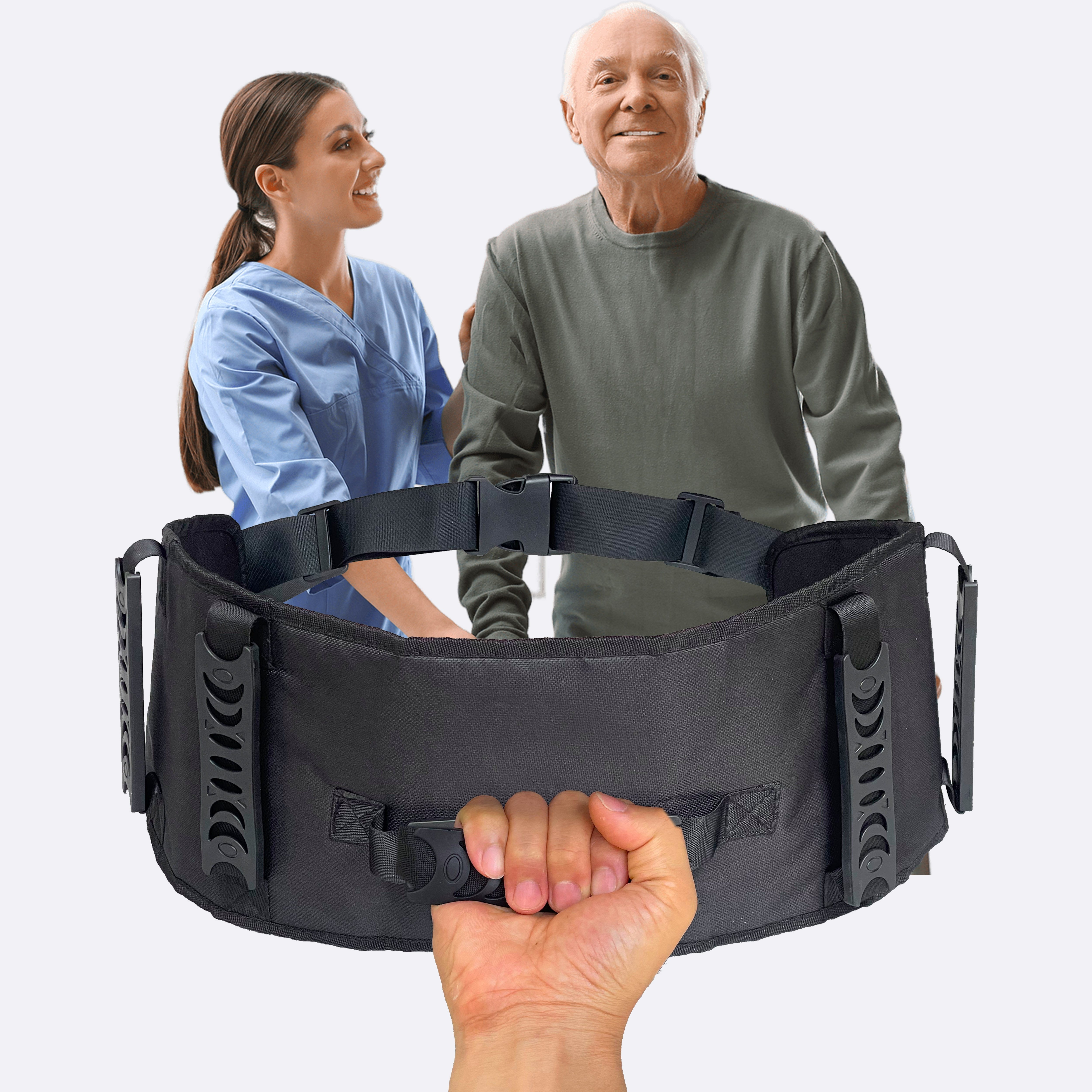 Gait Belts Transfer Belts Seniors Safely Assist Patients - Temu Canada