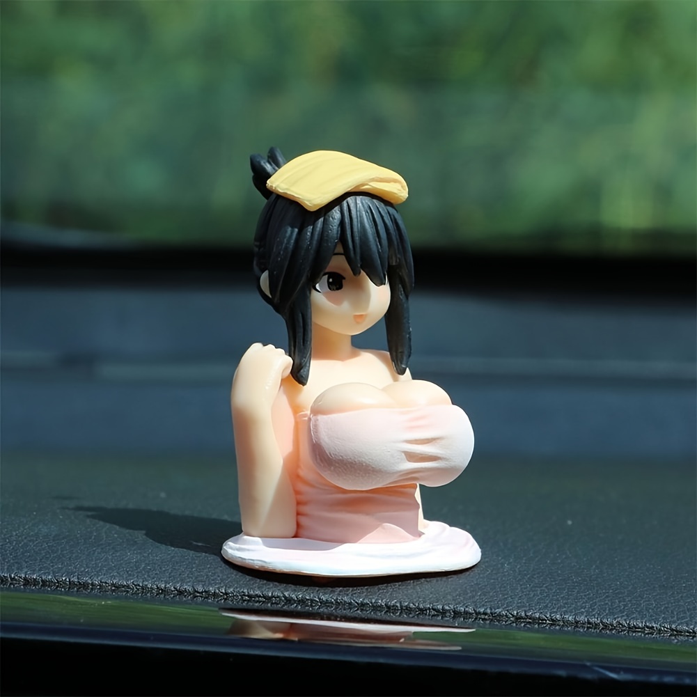 Bobble-Boobies Shaking Chest Anime Novelty Figurine for