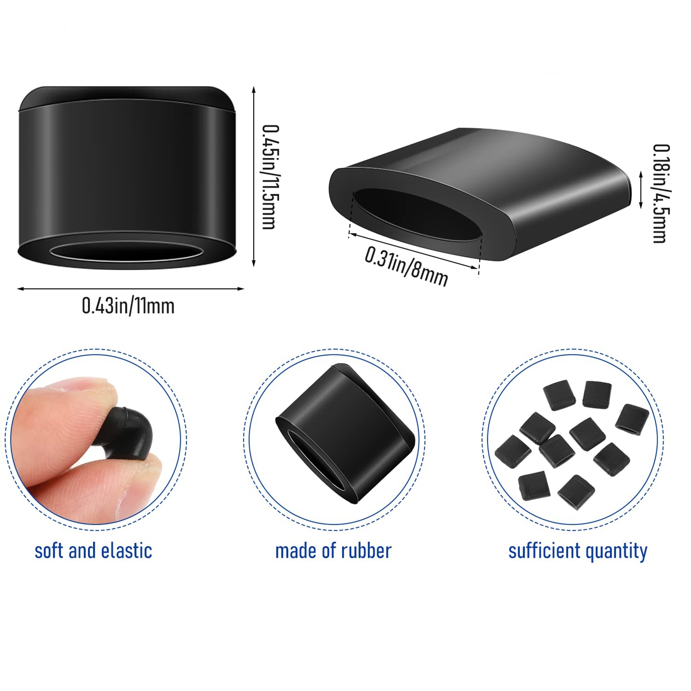 Premium Air Fryer Replacement Parts - Durable Rubber Bumpers And Tabs For  Easy Installation And Protection - Temu Germany