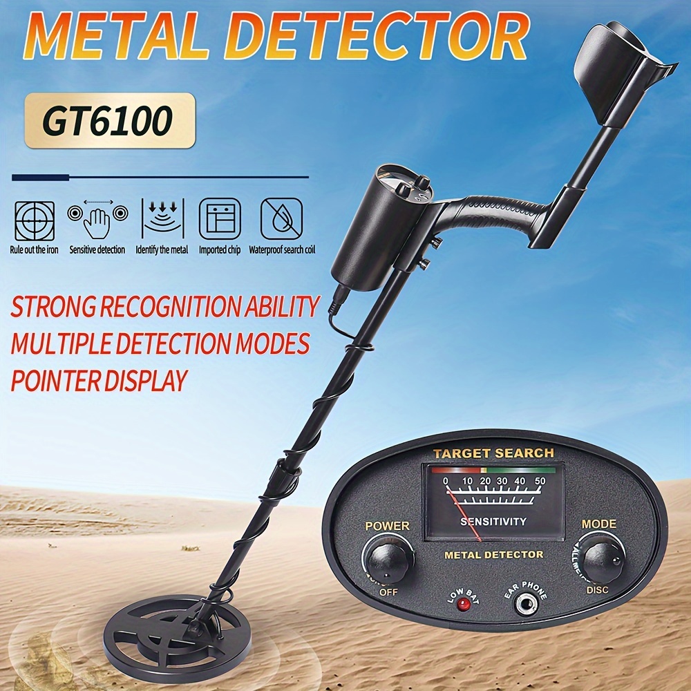 1pc Gtx4060 Detector Metales Profesional Detector Oro - Temu