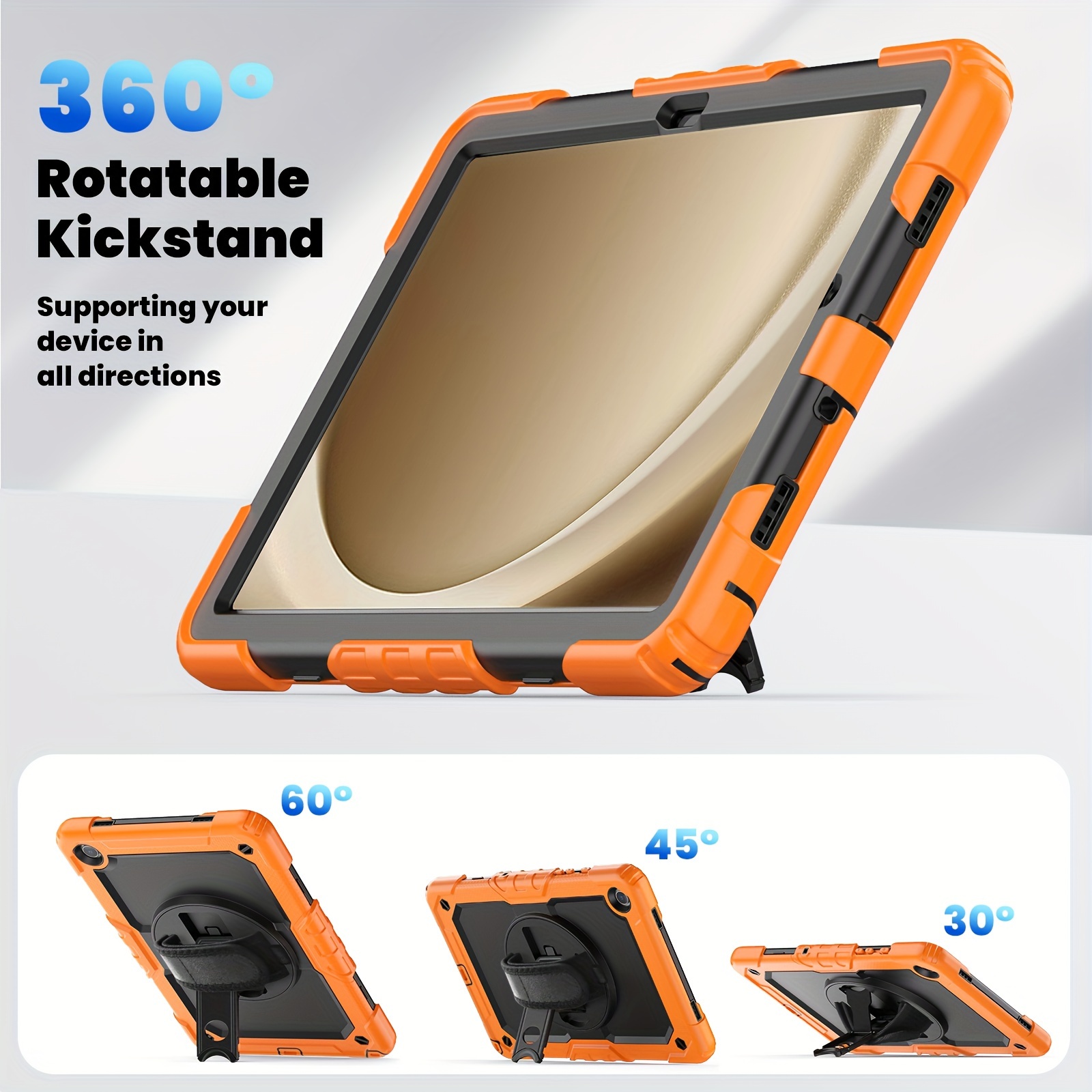 Mobigear Tri-Fold - Coque Samsung Galaxy Tab A9 Plus (2023) Etui +