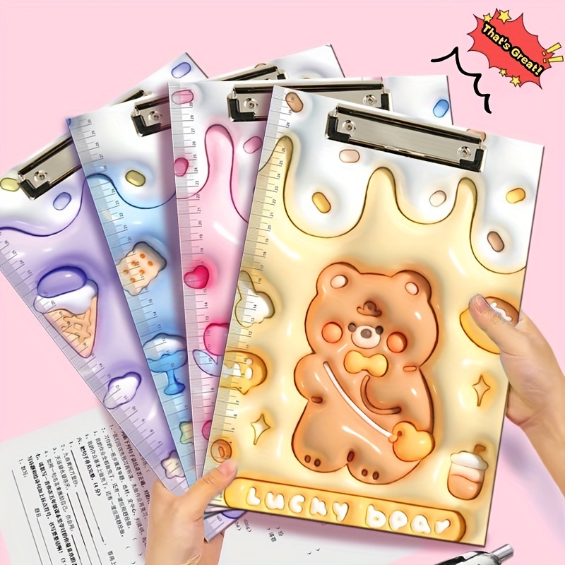 Transparent Airy Acrylic Journal Clip Good looking And Clear - Temu
