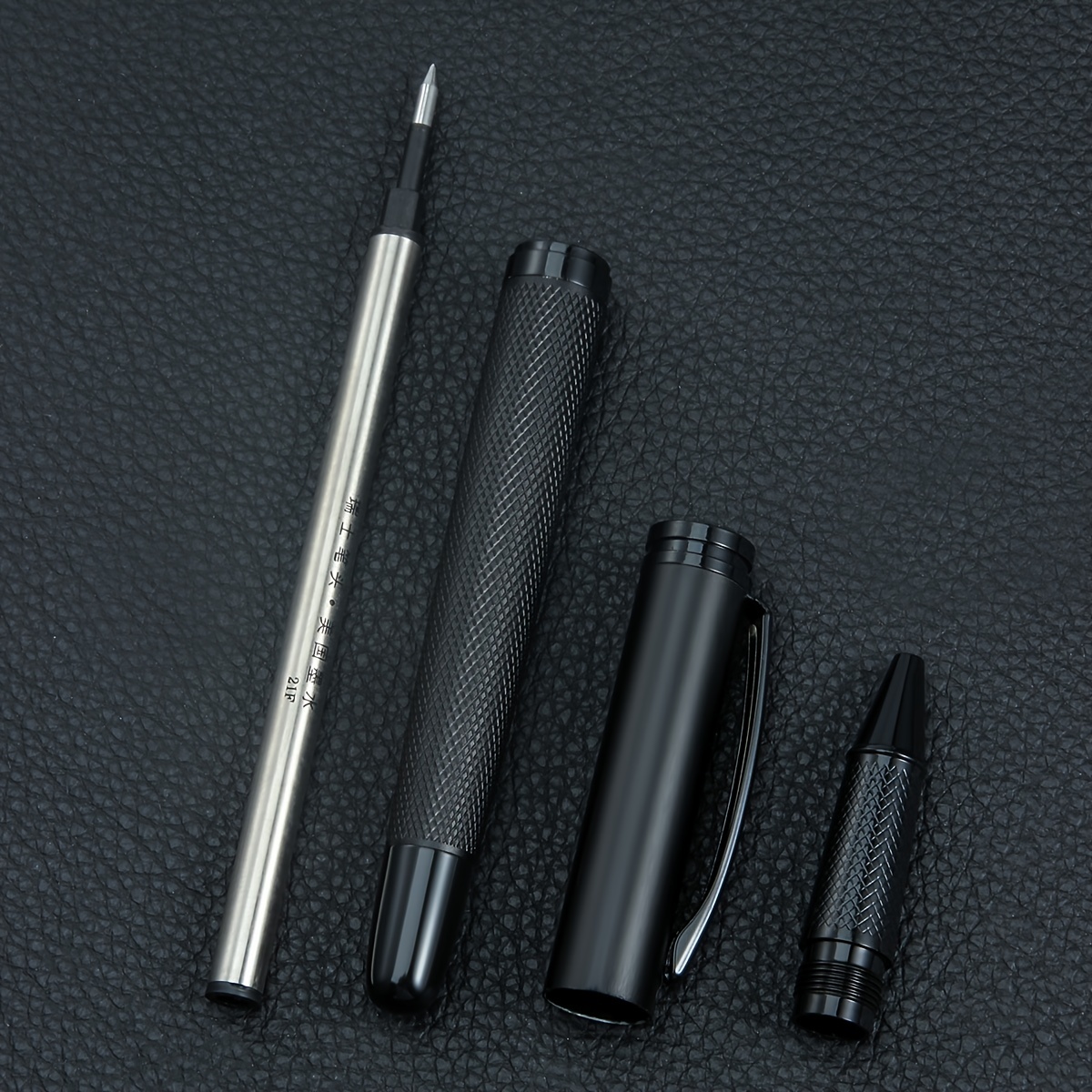 Metal Stainless Steel Pen Portable Ball Pen Creative Gift - Temu