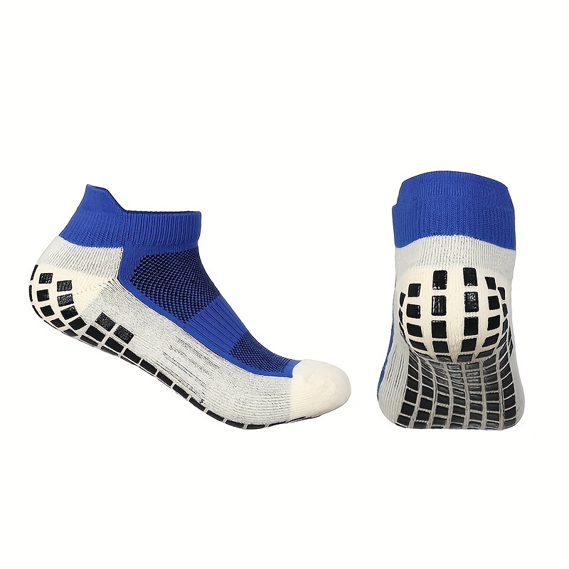 Men's Ankle Sport Socks Non Slip Shock Absorption Nylon - Temu