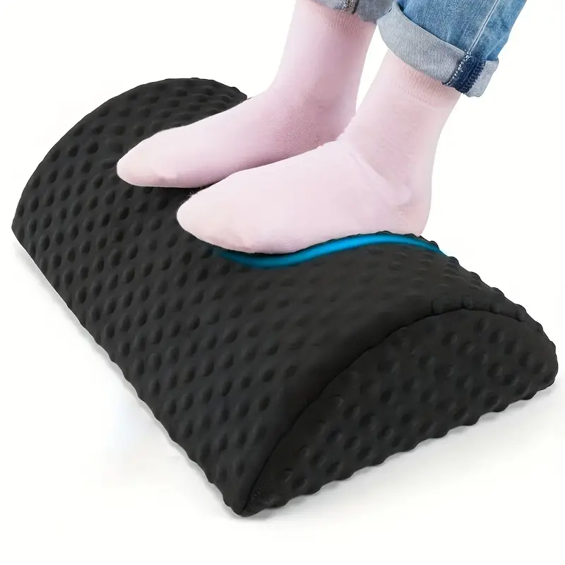 Footrest - Foot Rest for under Desk at Work - Memory Foam Foot