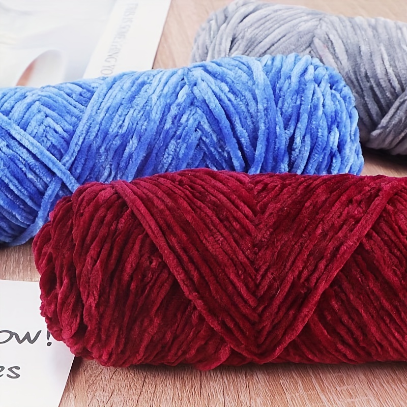 Crochet - Fil Velvet - Fil Chenille 