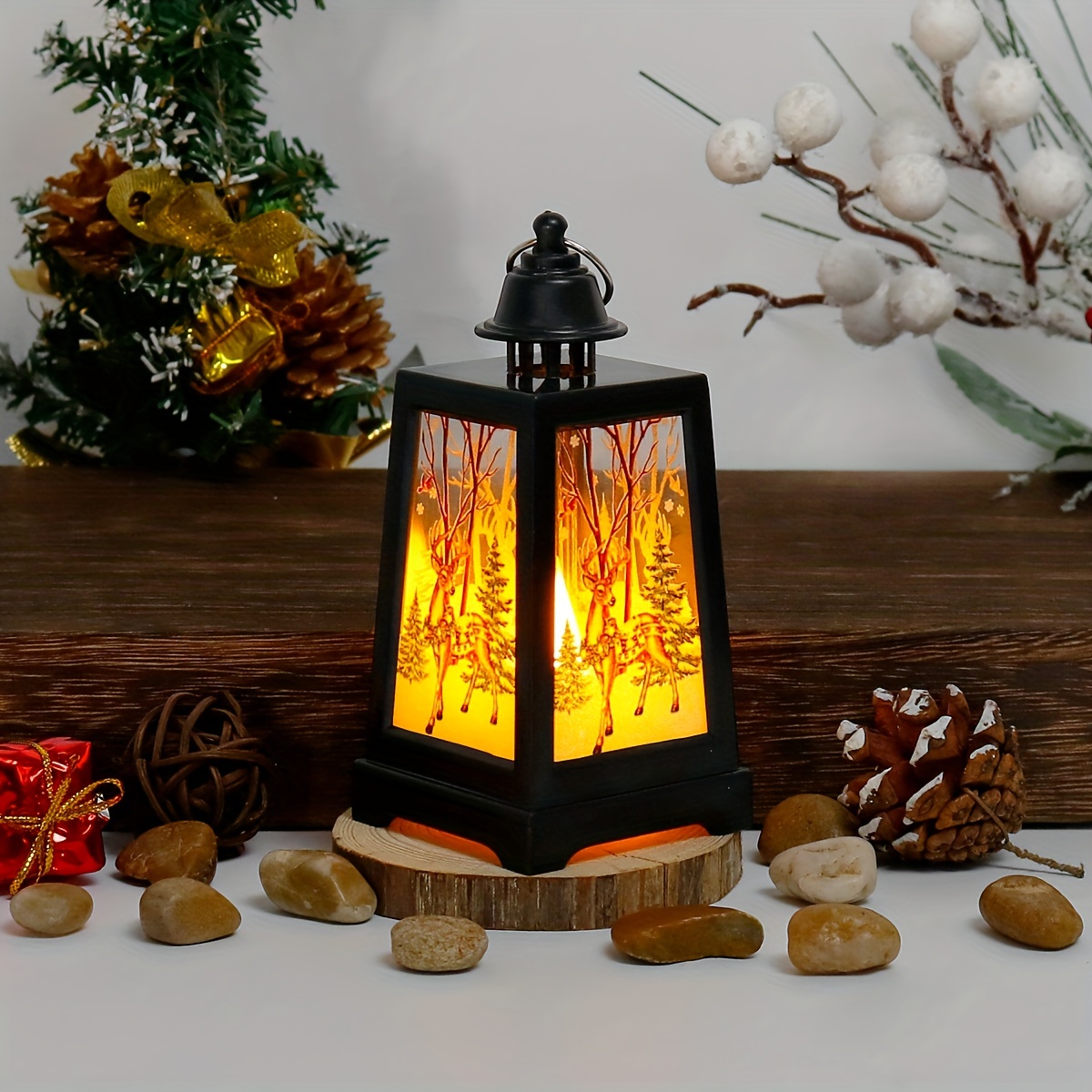 1pc House Shaped LED Decoration Lantern