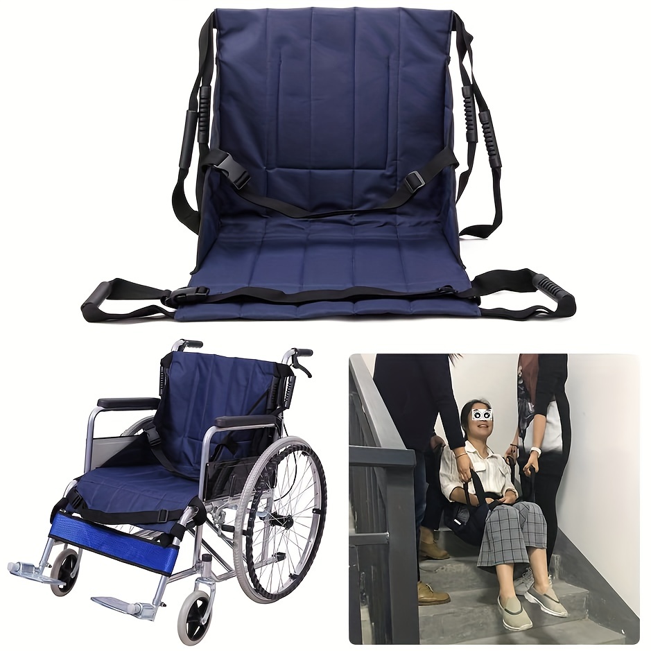 1pc lifting aid patient displacement device elderly bed moving belt displacement belt transfer cushion care supplies details 2