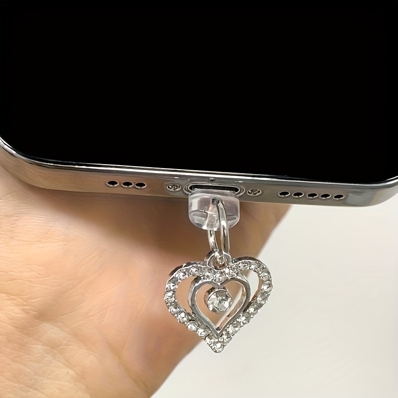 Penitue Handy Staubschutzstecker - 4 Stück Kreative Anhänger Für IPhone Ladeanschluss
