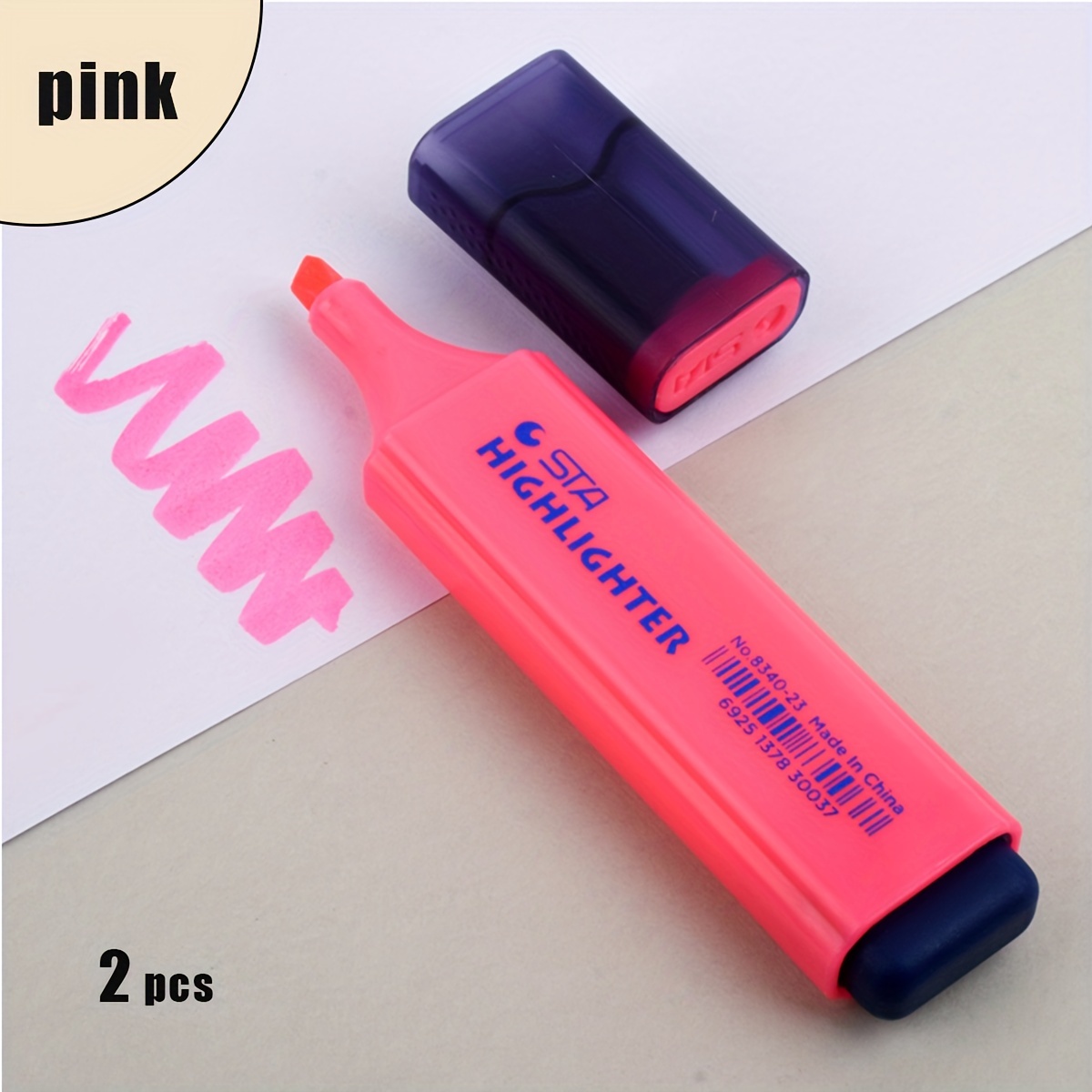 Doodle Light Word Fluorescent Pen With Soft Head For - Temu