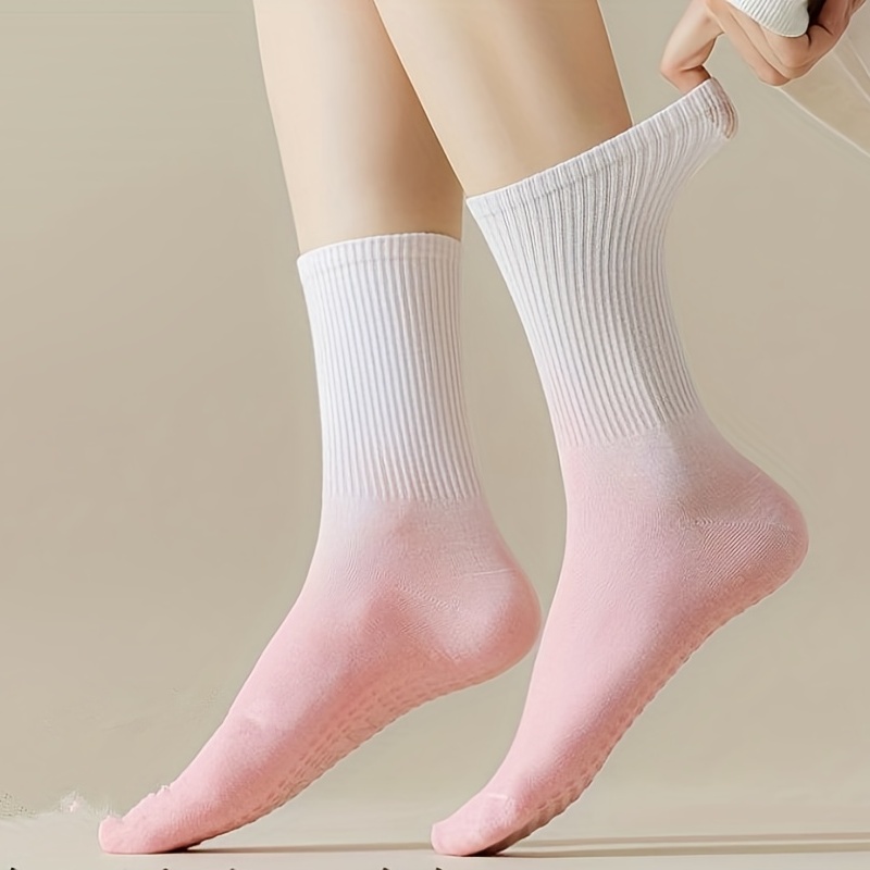 Calf Soft Comfortable Yoga Socks Anti skid Breathable - Temu Canada